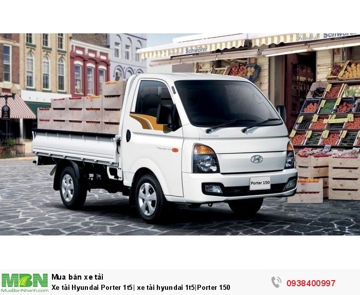 Xe tải Hyundai Porter 1t5| xe tải hyundai 1t5|Porter 150