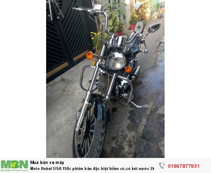 Moto Rebel USA 150c phiên bản đặc biệt hiếm có,có két nước 2k17 mới 99,9%