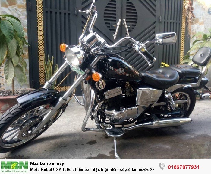 Moto Rebel USA 150c phiên bản đặc biệt hiếm có,có két nước 2k17 mới 99,9%
