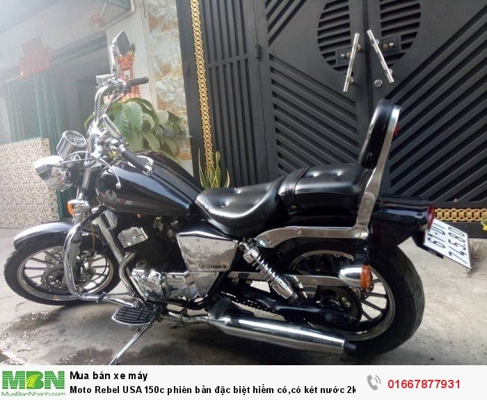 Moto Rebel USA 150c phiên bản đặc biệt hiếm có,có két nước 2k17 mới 99,9%