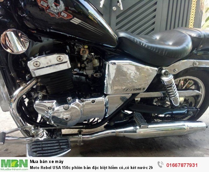 Moto Rebel USA 150c phiên bản đặc biệt hiếm có,có két nước 2k17 mới 99,9%