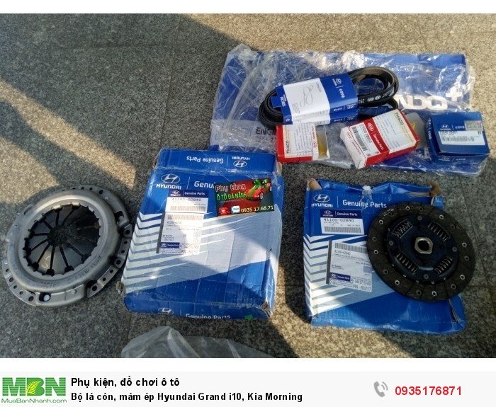 Bộ lá côn, mâm ép Hyundai Grand i10, Kia Morning