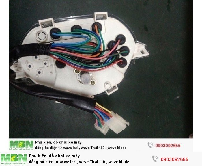 đồng hồ điện tử wave led , wave Thái 110 , wave blade