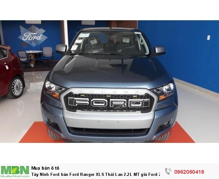 Tây Ninh Ford bán Ford Ranger XLS Thái Lan 2.2L MT giá Ford 2018 tốt nhất.