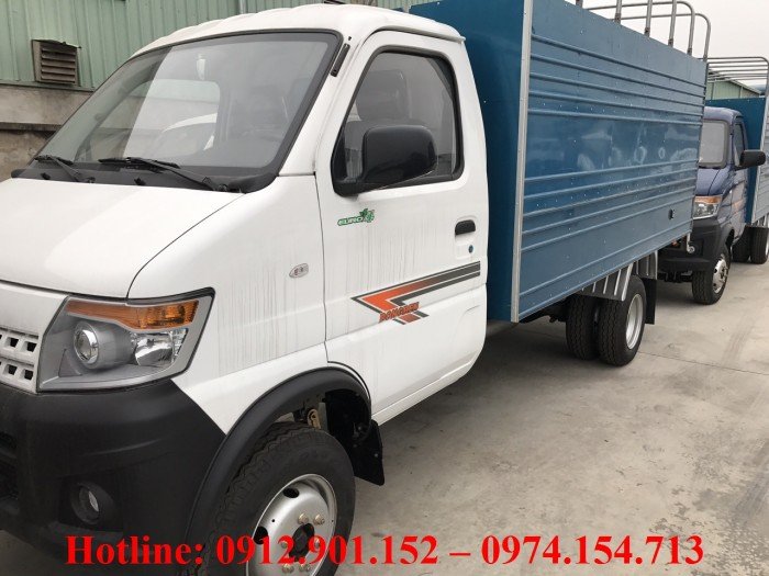 Xe tải Dongben 870kg thùng kín