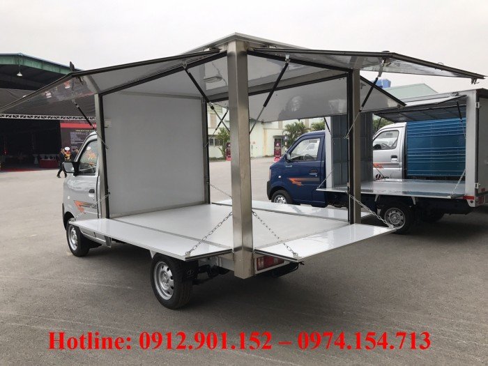 Xe tải Dongben 870kg thùng kín