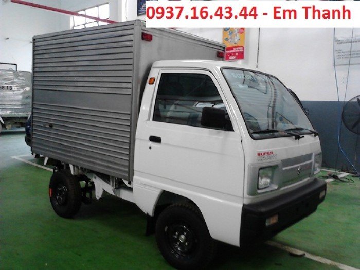Xe Suzuki Carry Truck thùng kín hỗ trợ vay vốn cao