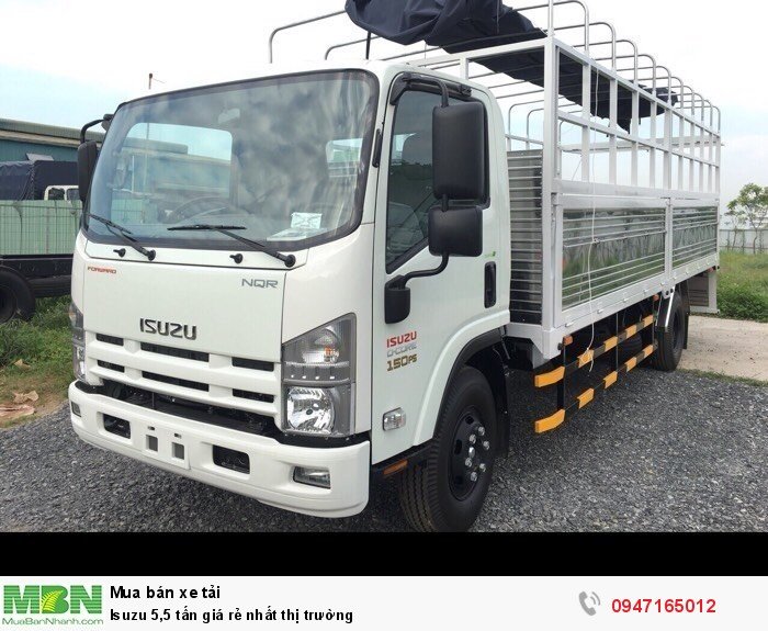 Isuzu 5,5 tấn giá rẻ nhất thị trường