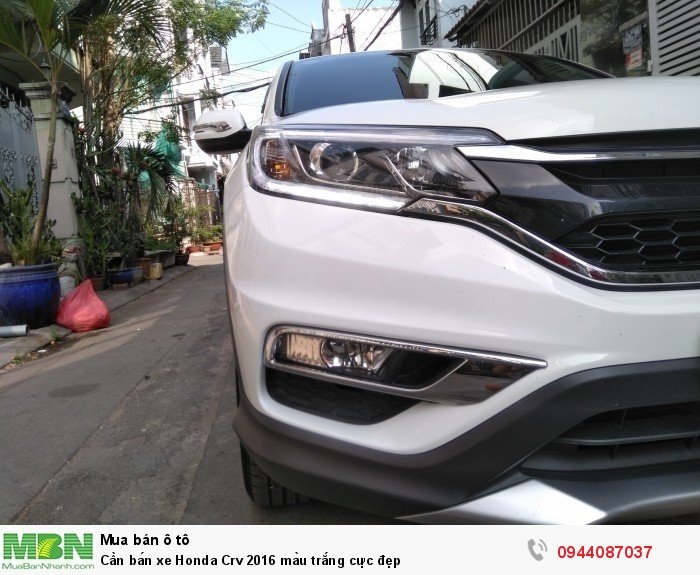 Cần bán xe Honda Crv 2016 màu trắng cực đẹp