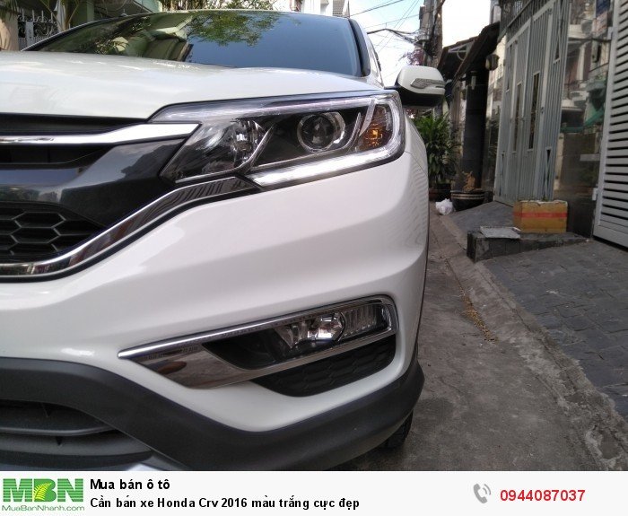 Cần bán xe Honda Crv 2016 màu trắng cực đẹp