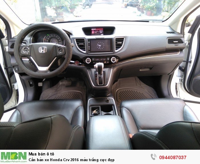 Cần bán xe Honda Crv 2016 màu trắng cực đẹp