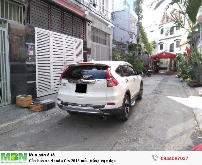 Cần bán xe Honda Crv 2016 màu trắng cực đẹp