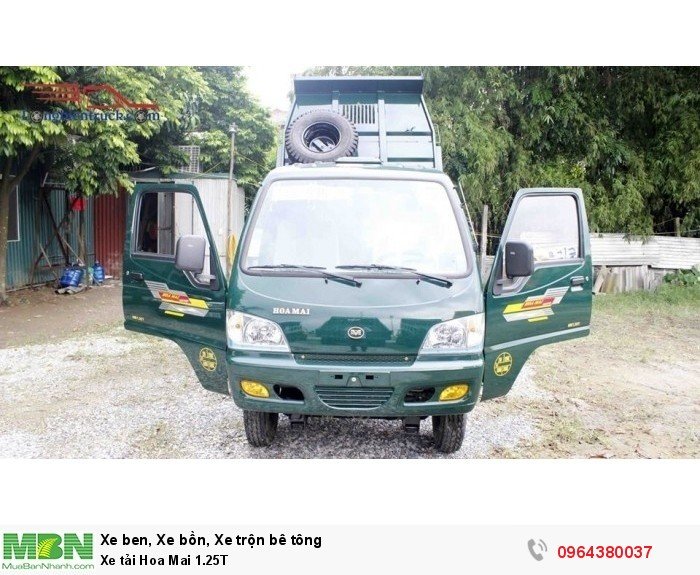 Xe tải Hoa Mai 1.25T