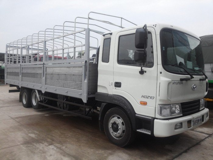 Hyundai 15 tấn thùng mui bạt,thùng kín