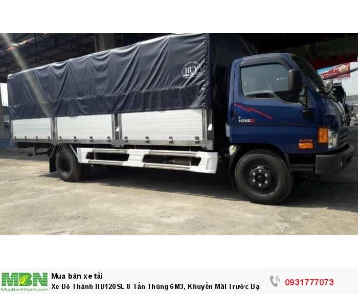 Xe Đô Thành HD120SL 8 Tấn Thùng 6M3, Khuyến Mãi Trước Bạ 100%