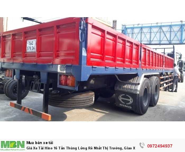 Giá Xe Tải Hino 16 Tấn Thùng Lửng Rẻ Nhất Thị Trường, Giao Xe Ngay!