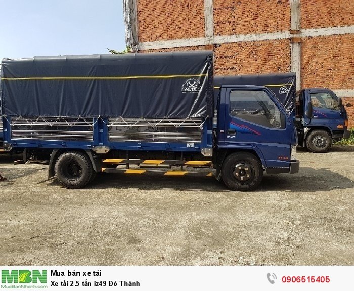 Xe tải 2.5 tấn iz49 Đô Thành