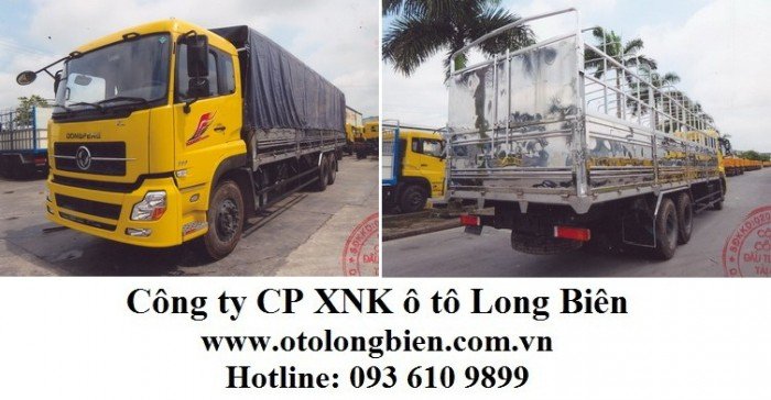 Xe tải thùng b170 Hoàng Huy, Dongfeng Hoang Huy b170