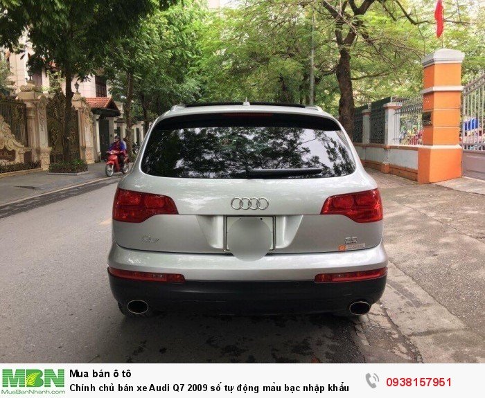 Chính chủ bán xe Audi Q7 2009 số tự động màu bạc nhập khẩu