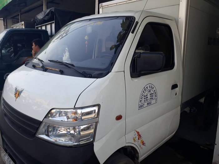 Veam star 750kg, thùng bảo ôn, sản xuất năm 2016, máy lạnh theo xe