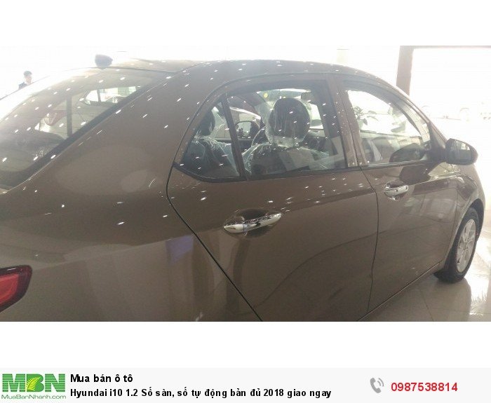 Hyundai i10 1.2 Số sàn, số tự động bản đủ 2018 giao ngay