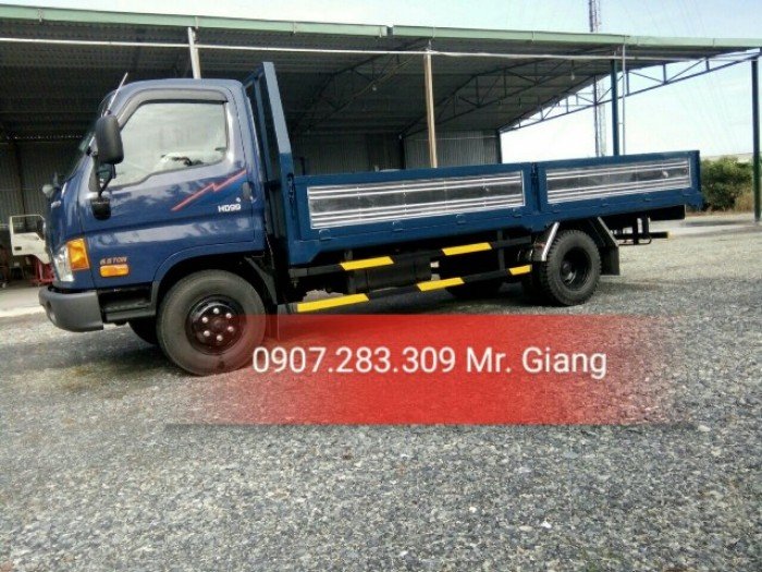 Giá Xe Huyndai 6,5 Tấn Hd99 Xe Nhập 3 Cục Thùng Bạt/ Đại Lý Huyndai Dothanh Hd99 6,5 Tấn