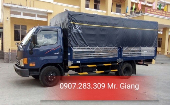 Giá Xe Huyndai 6,5 Tấn Hd99 Xe Nhập 3 Cục Thùng Bạt/ Đại Lý Huyndai Dothanh Hd99 6,5 Tấn
