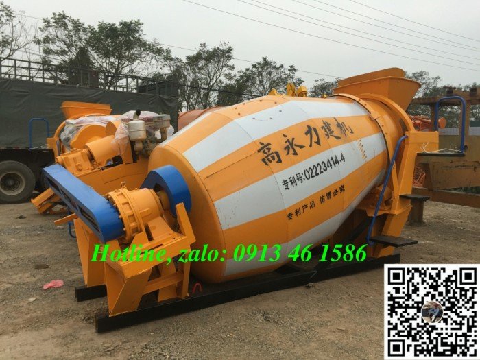 Bồn trộn bê tông HYG3 3m3/mẻ trộn