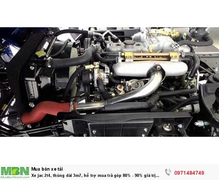 Xe jac 2t4, thùng dài 3m7, hỗ trợ mua trả góp 80% - 90% giá trị xe