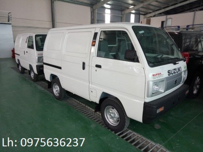 Bán xe tải Suzuki Blind Van- su cóc Khuyến mại 100% thuế trước bạ, Hỗ trợ vay trả góp lên đến 85%