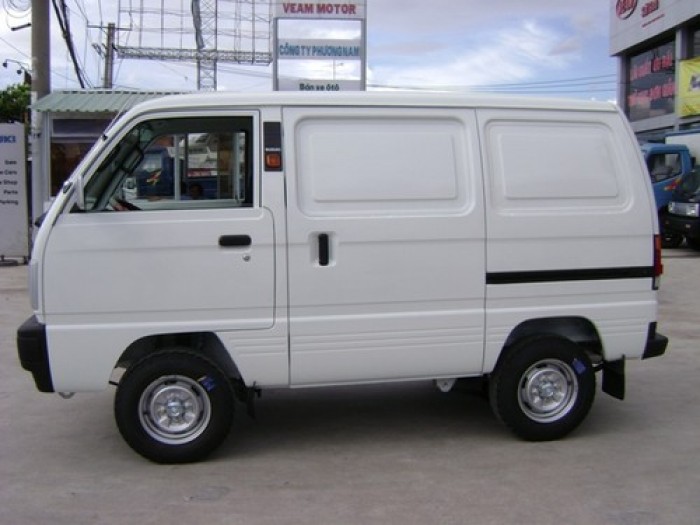 Bán xe tải Suzuki Blind Van- su cóc Khuyến mại 100% thuế trước bạ, Hỗ trợ vay trả góp lên đến 85%