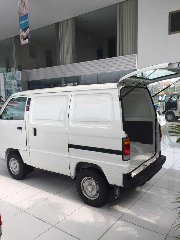 Bán xe tải Suzuki Blind Van- su cóc Khuyến mại 100% thuế trước bạ, Hỗ trợ vay trả góp lên đến 85%