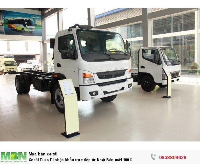 Xe tải Fuso Fi nhập khẩu trực tiếp từ Nhật Bản mới 100%