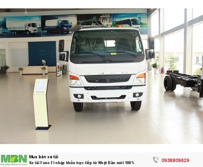 Xe tải Fuso Fi nhập khẩu trực tiếp từ Nhật Bản mới 100%