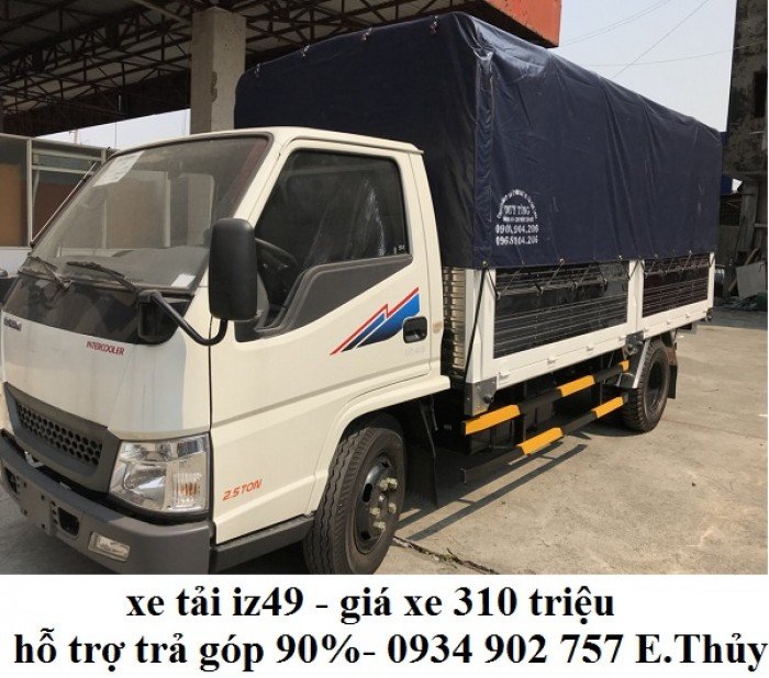 Xe tải isuzu 2.2 tấn/ 2 tấn 2/ 2 tan 2  động cơ Isuzu thùng dài 4.3m giá rẻ nhất TP.HCM.