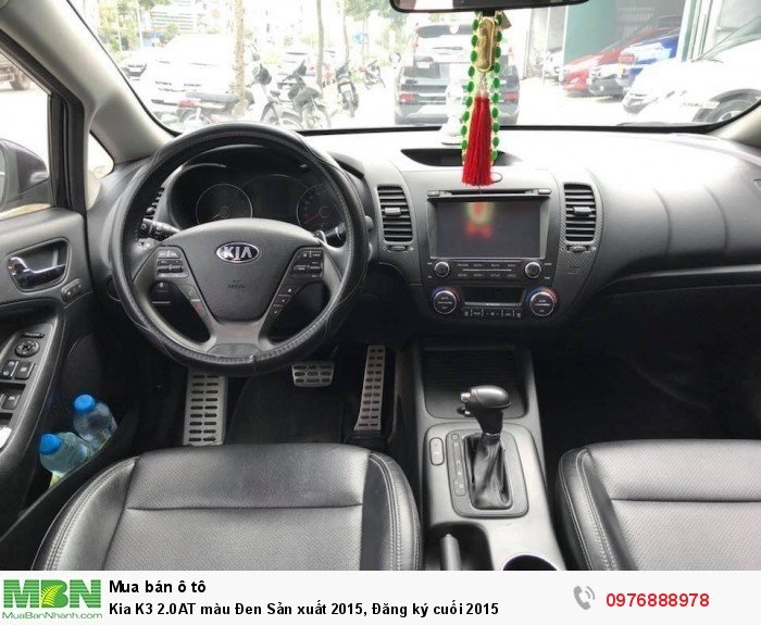Kia K3 2.0AT màu Đen Sản xuất 2015, Đăng ký cuối 2015