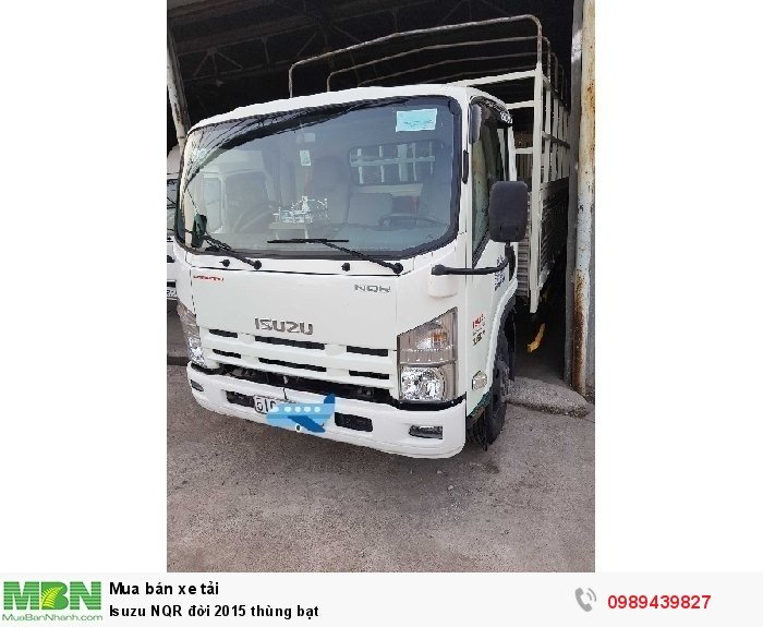 Isuzu NQR đời 2015 thùng bạt
