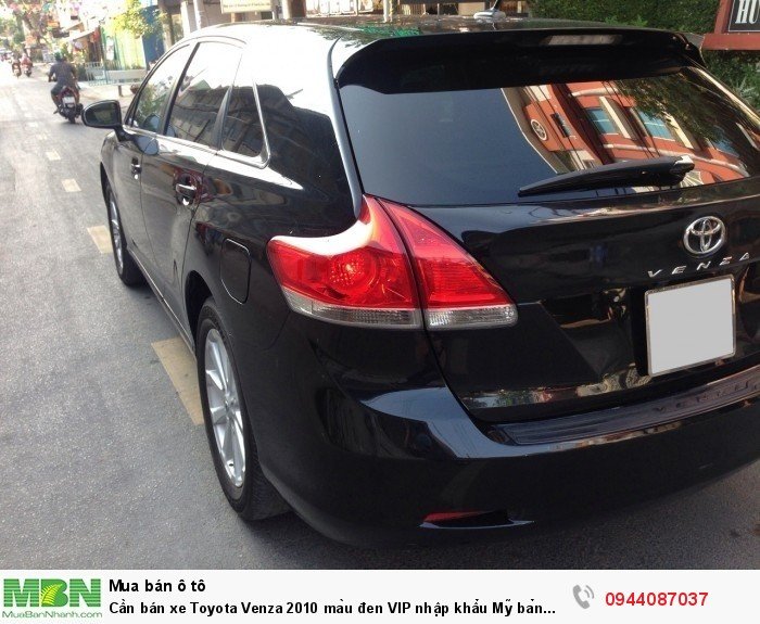 Cần bán xe Toyota Venza 2010 màu đen VIP nhập khẩu Mỹ bản full đồ