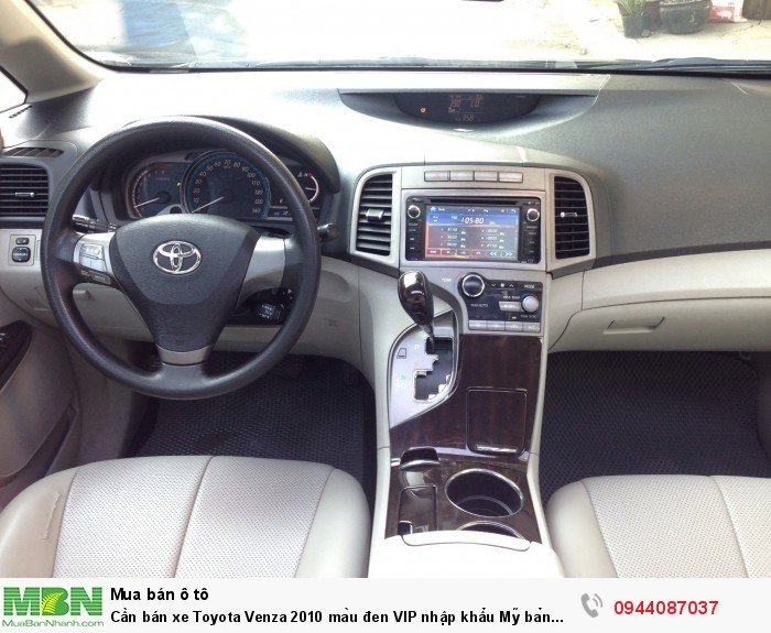Cần bán xe Toyota Venza 2010 màu đen VIP nhập khẩu Mỹ bản full đồ