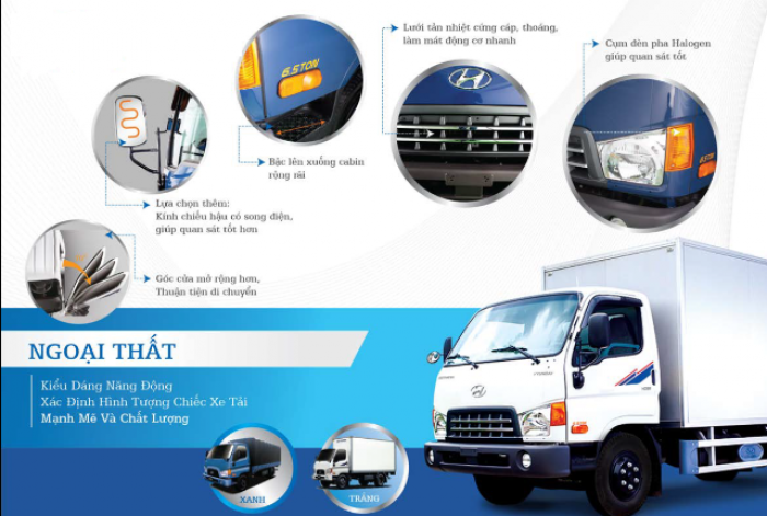 Giá Xe Tải Huyndai Hd99 6,5 Tấn Xe Nhập 3 Cục Hàn Quốc Hot/ Đại Lý Xe Tải Huyndai Giá Tốt Miền Tây
