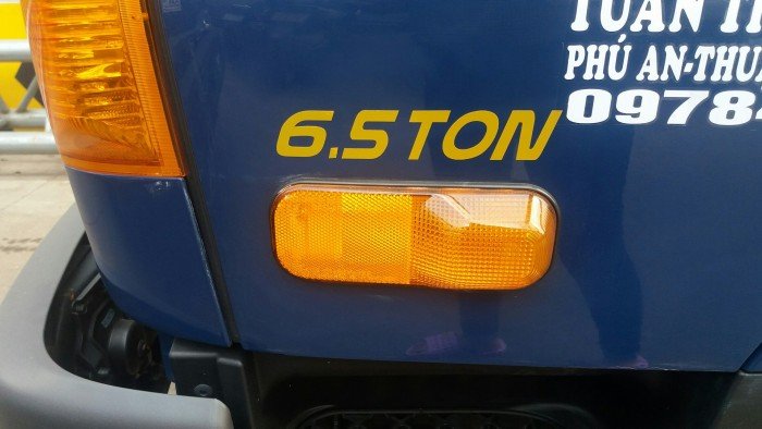 hd99-6.5 tấn- thùng mui bạt bửng sắt - thay đổi qui cách thùng theo ý kiến khách hàng.