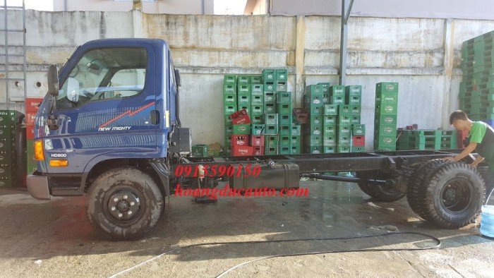 Xe tải Hyundai 8 tấn nhập nguyên cục