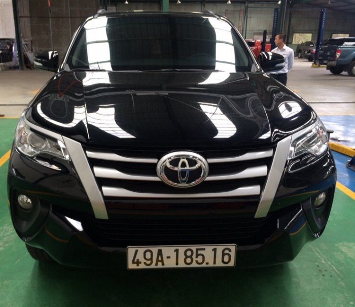 Bán Toyata Fortuner 2.4G sx 2017 màu nâu