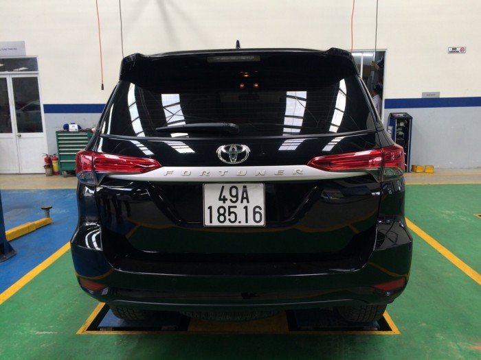 Bán Toyata Fortuner 2.4G sx 2017 màu nâu