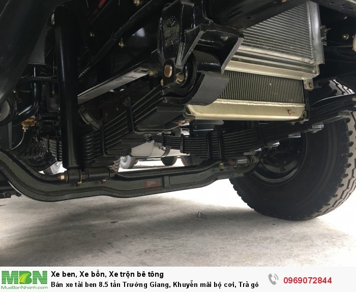Bán xe tải ben 8.5 tấn Trường Giang, Khuyễn mãi bộ cơi, Trả góp 177tr, Giao xe ngay