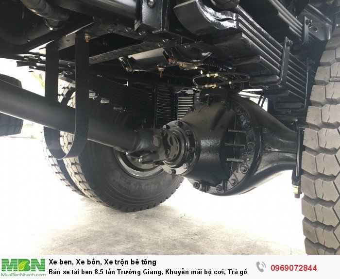 Bán xe tải ben 8.5 tấn Trường Giang, Khuyễn mãi bộ cơi, Trả góp 177tr, Giao xe ngay
