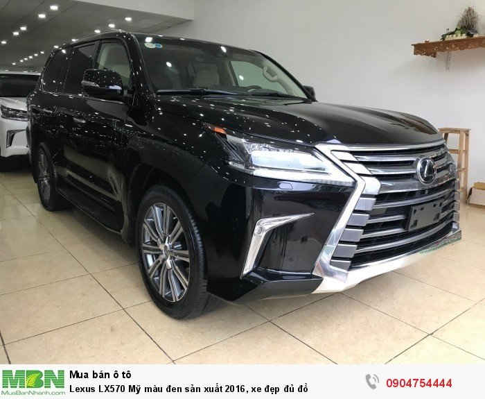 Lexus LX570 Mỹ màu đen sản xuất 2016, xe đẹp đủ đồ