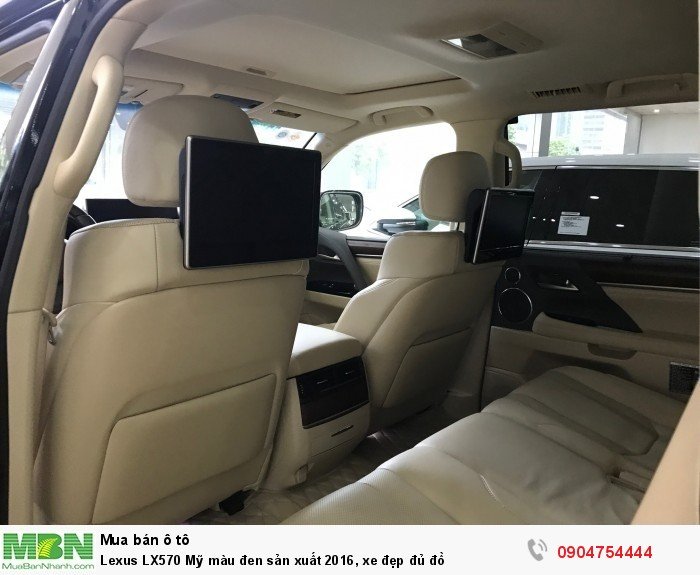 Lexus LX570 Mỹ màu đen sản xuất 2016, xe đẹp đủ đồ