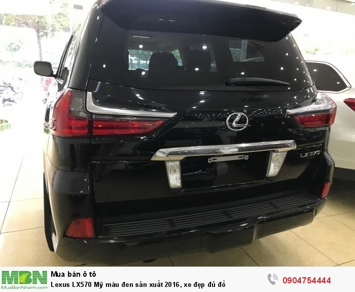 Lexus LX570 Mỹ màu đen sản xuất 2016, xe đẹp đủ đồ