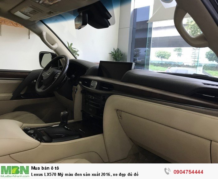 Lexus LX570 Mỹ màu đen sản xuất 2016, xe đẹp đủ đồ